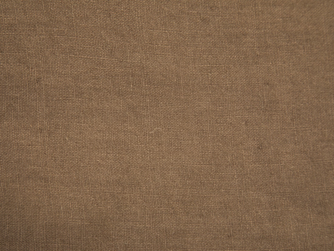 Folded linen in soft light
